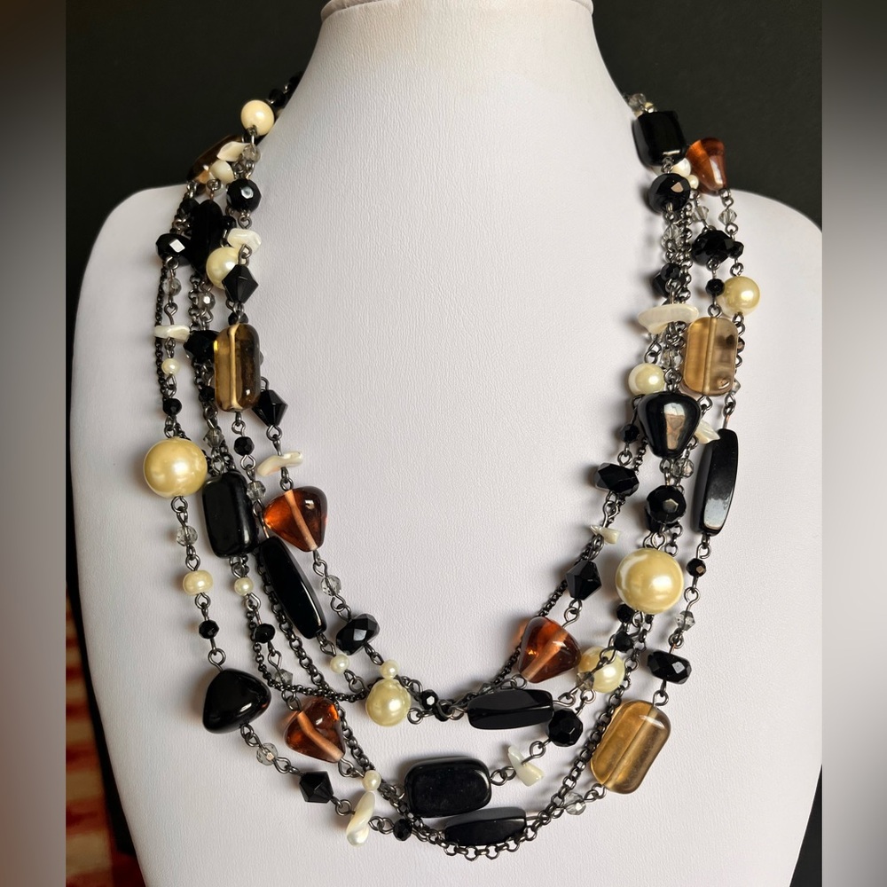 Lia Sophia Multi-Strand Necklace